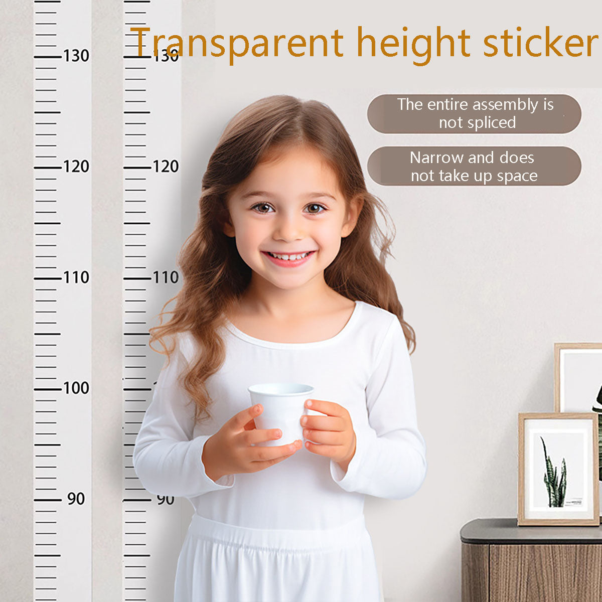 2M Height Ruler Sticker