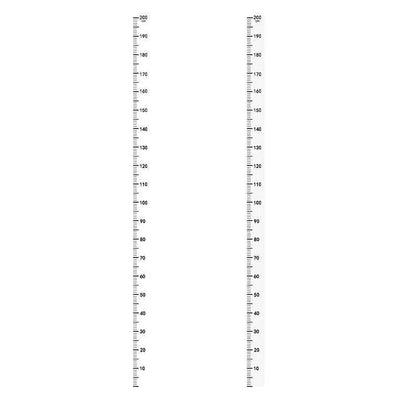 2M Height Ruler Sticker